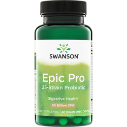 Swanson Epic Pro 25-Strain Probiotic 30 kapsułek