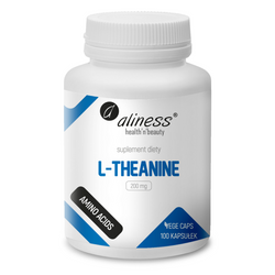 Aliness L-Teanina 200 mg 100 kapsułek vege