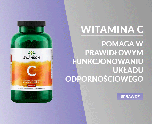 Swanson Witamina C 1000 z Dziką Różą