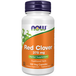 Now Foods Red Clover 375 mg 100 kapsułek