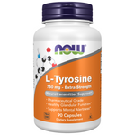 Now Foods L-Tyrosine 750 mg Extra Strength 90 veg kapsułek