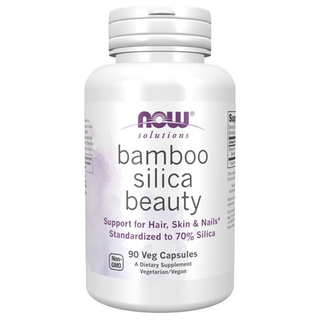 Now Foods Bamboo Silica Beauty 90 veg kapsułek