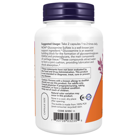 Now Foods Siarczan Glukozaminy 240 kapsułek