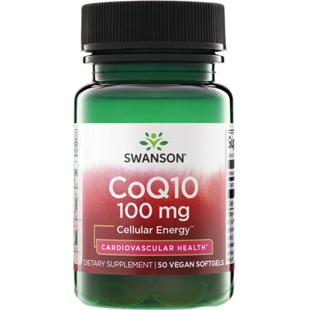 Swanson Koenzym Q10 100 mg 50 kapsułek