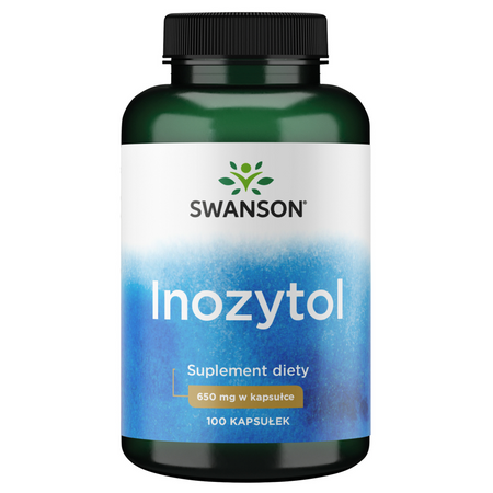 Swanson Inozytol 650 mg 100 kapsułek