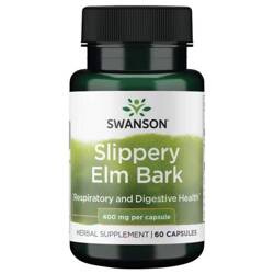 Swanson Wiąz Czerwony (Slippery Elm) 400 mg 60 kapsułek