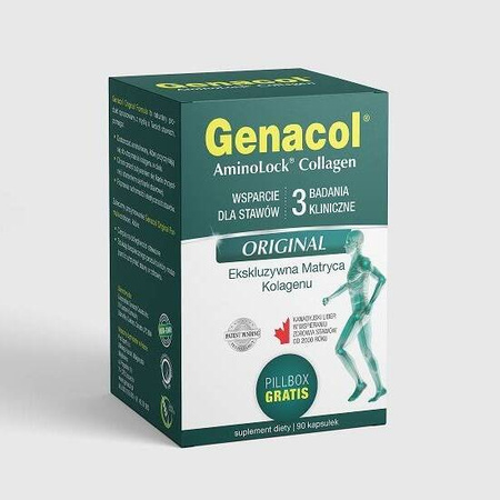 Genacol AminoLock Collagen (Kolagen) 90 kapsułek 