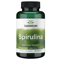 Swanson Spirulina 500 mg 180 tabletek