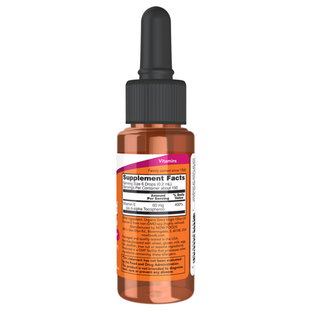 Now Foods Witamina E Liquid 30 ml krolpe