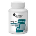 Aliness Lecytyna Sojowa 1200 mg 60 kapsułek
