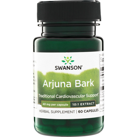 Swanson Arjuna Bark 40 mg 60 kapsułek
