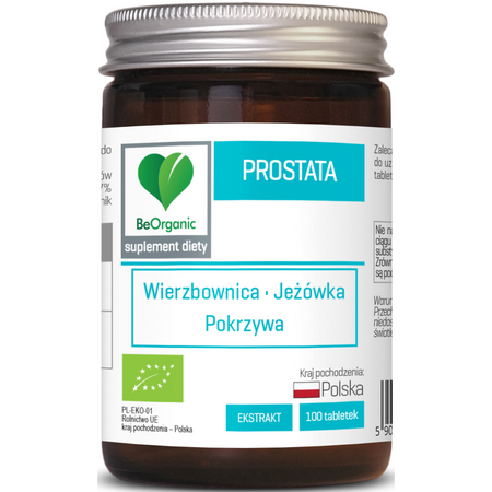 BeOrganic Prostata BIO 300 mg 100 tabletek