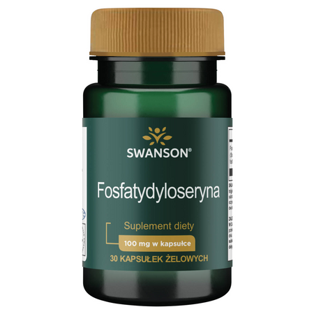 Swanson Fosfatydyloseryna 100 mg 30 kapsułek