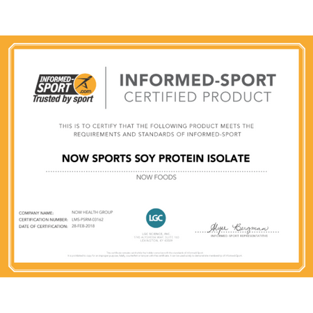 Now Foods Soy Protein Isolate Puder 544 g