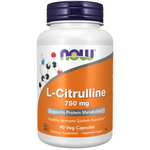 Now Foods L-Citrulline 750 mg 90 kapsułek