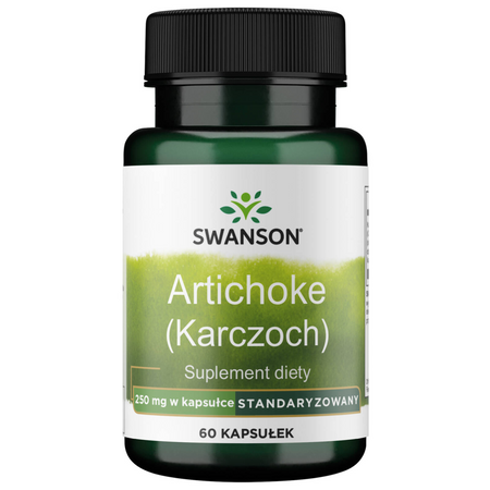 Swanson Karczoch (Artichoke) Extract 250 mg 60 kapsułek