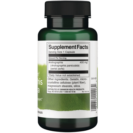 Swanson Full Spectrum Andrographis Paniculata 400 mg 60 kapsułek