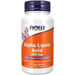 Now Foods ALA Kwas Alfa Liponowy 250 mg 120 kapsułek