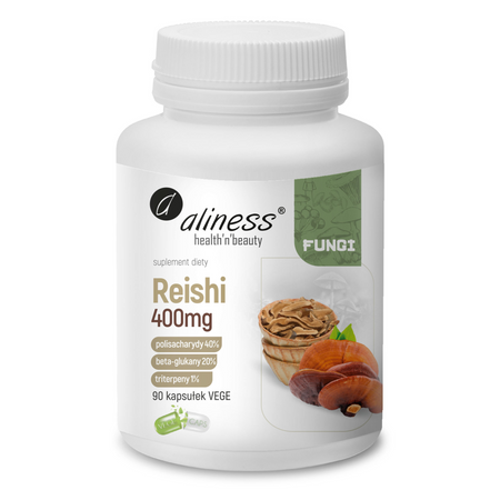 Aliness Reishi Extract 400 mg 90 kapsułek