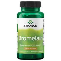 Swanson Bromelaina 500 mg 60 kapsułek