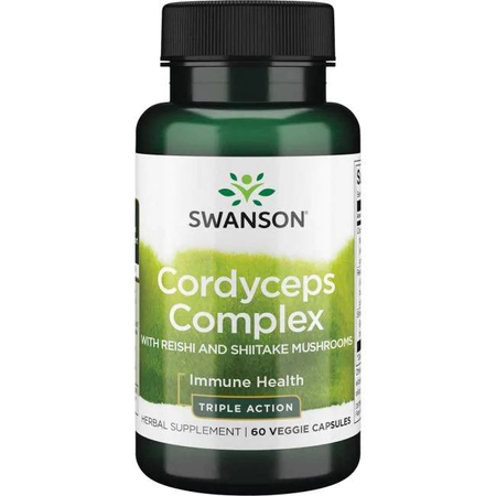 Swanson Cordyceps Complex 60 kapsułek