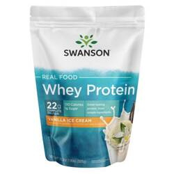 Swanson Real Food Whey Protein Puder Wanilia Ice Cream 966 g