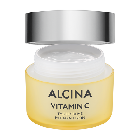 ALCINA Vitamin C Day Cream – rozjaśniający krem do twarzy na dzień z witaminą C, 50 ml