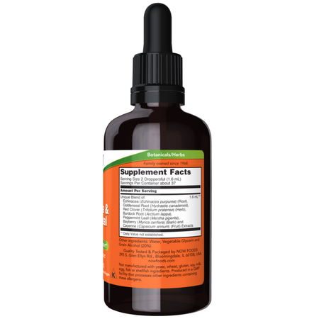 Now Foods Echinacea i Goldenseal Plus 59 ml krople