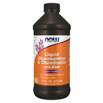 Now Foods Glukozamina, Chondroityna i MSM Liquid 473 ml płyn
