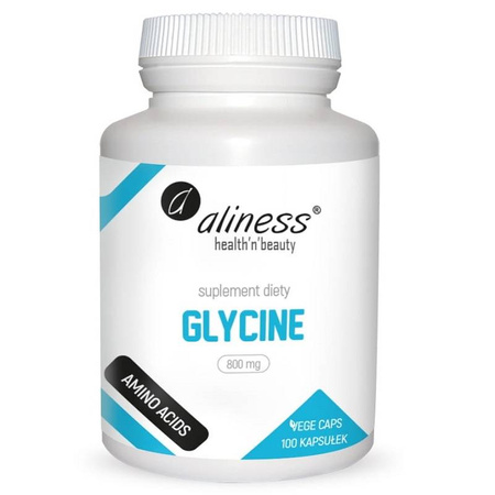 Aliness Glicyna 800 mg 100 kapsułek