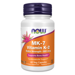Now Foods Witamina K2 MK-7 300 mcg Extra Strength 60 veg kapsułek