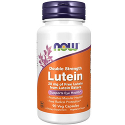 Now Foods Luteina 20 mg Double Strength 90 kapsułek