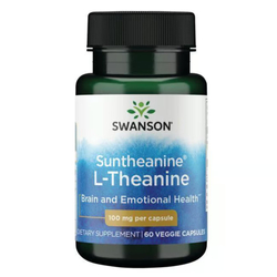 Swanson Suntheanine L-Theanine 100 mg 60 kapsułek