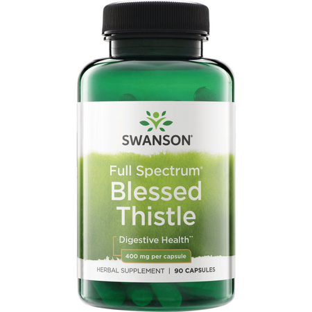 Swanson Drapacz Lekarski (Blessed Thistle) 400 mg 90 kapsułek