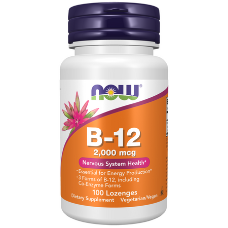 Now Foods Witamina B12 2000 mcg 100 tabletek