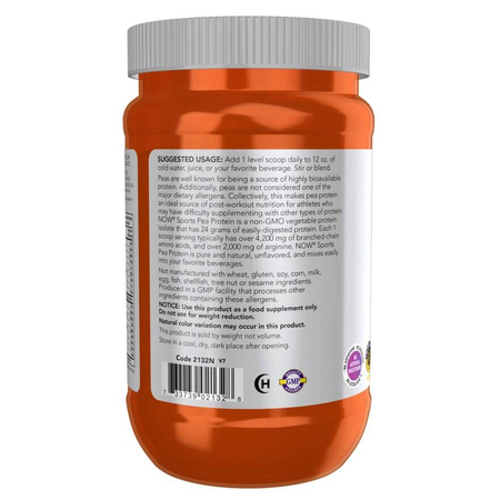 Now Foods Pea Protein Puder 340 g