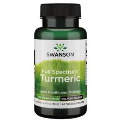 Swanson Kurkuma (Turmeric) 750 mg 60 kapsułek o przedłużonym wchłanianiu