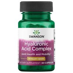 Swanson Hyaluronic Acid Complex 33 mg 60 kapsułek
