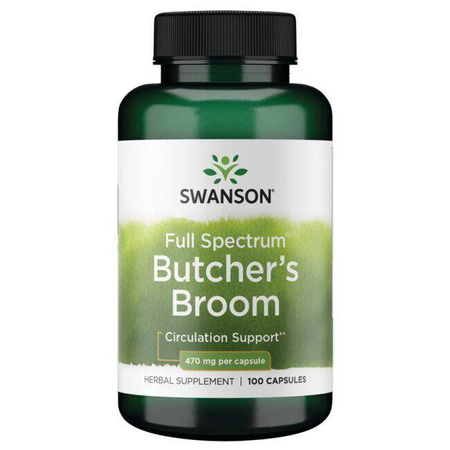 Swanson Ruszczyk (Butcher's Broom) 470 mg 100 kapsułek