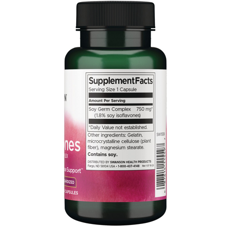 Swanson Izoflawony Sojowe 750 mg 60 kapsułek