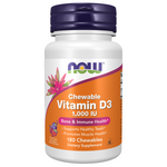 Now Foods Witamina D3 1000 iu Chewable 180 tabletek do ssania