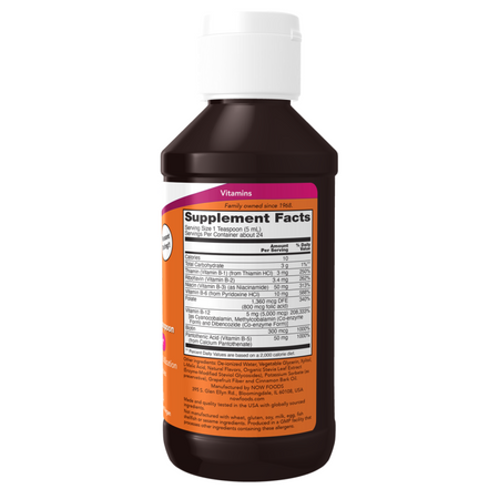 Now Foods Witamina B12 Ultra Liquid 118 ml krople