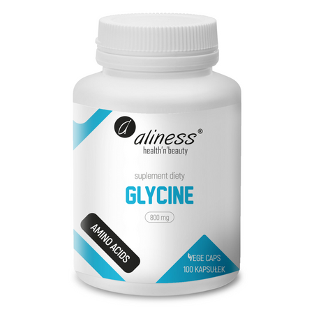 Aliness Glicyna 800 mg 100 kapsułek
