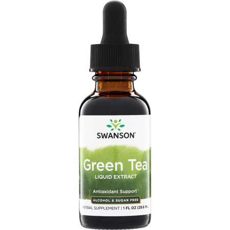 Swanson Zielona Herbata (Green Tea) Extract 29,6 ml krople