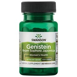 Swanson Genistein from Sophora Japonica 125 mg 60 kapsułek