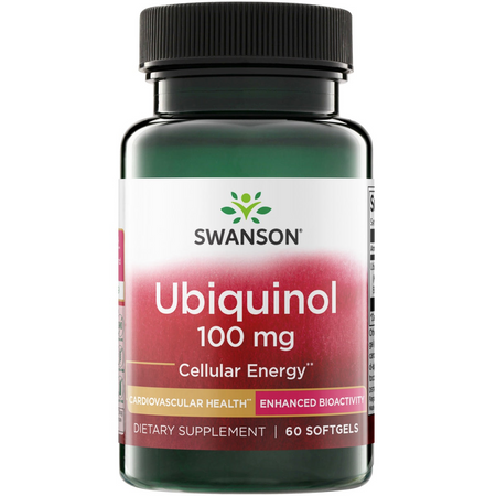 Swanson Ubiquinol Koenzym Q10 100 mg 60 kapsułek