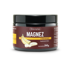 Skoczylas Magnez z Bananem Puder 240 g