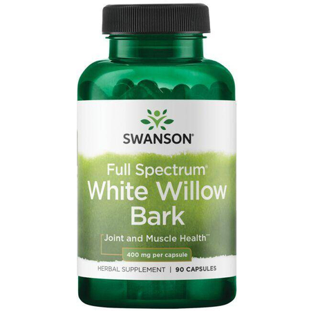 Swanson Biała Wierzba (White Willow) 400 mg 90 kapsułek