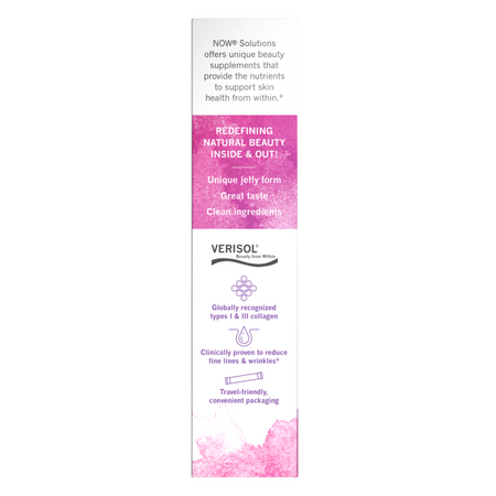 Now Foods Collagen Jelly Beauty Complex Sweet Plum 10 saszetki