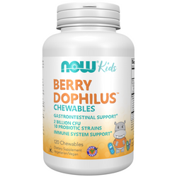 Now Foods Probiotyk BerryDophilus Kids 120 tabletek